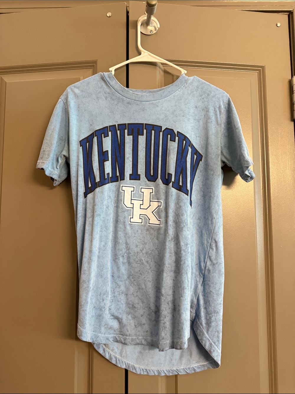Kentucky Graphic Kids Short Sleeve Tee in Light Blue